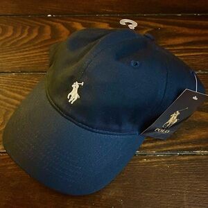 NWT Polo Ralph Lauren Navy Blue Cap